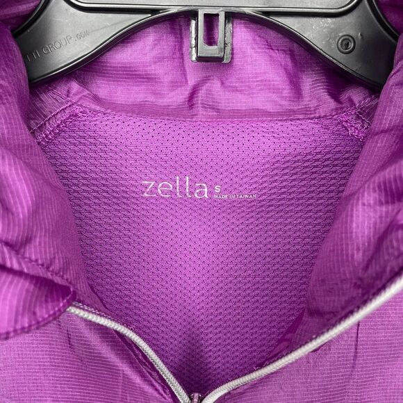 ZELLA Jacket Womens Small S Full-Zip Lightweight Athletic Purple Vented Running - Picture 12 of 12